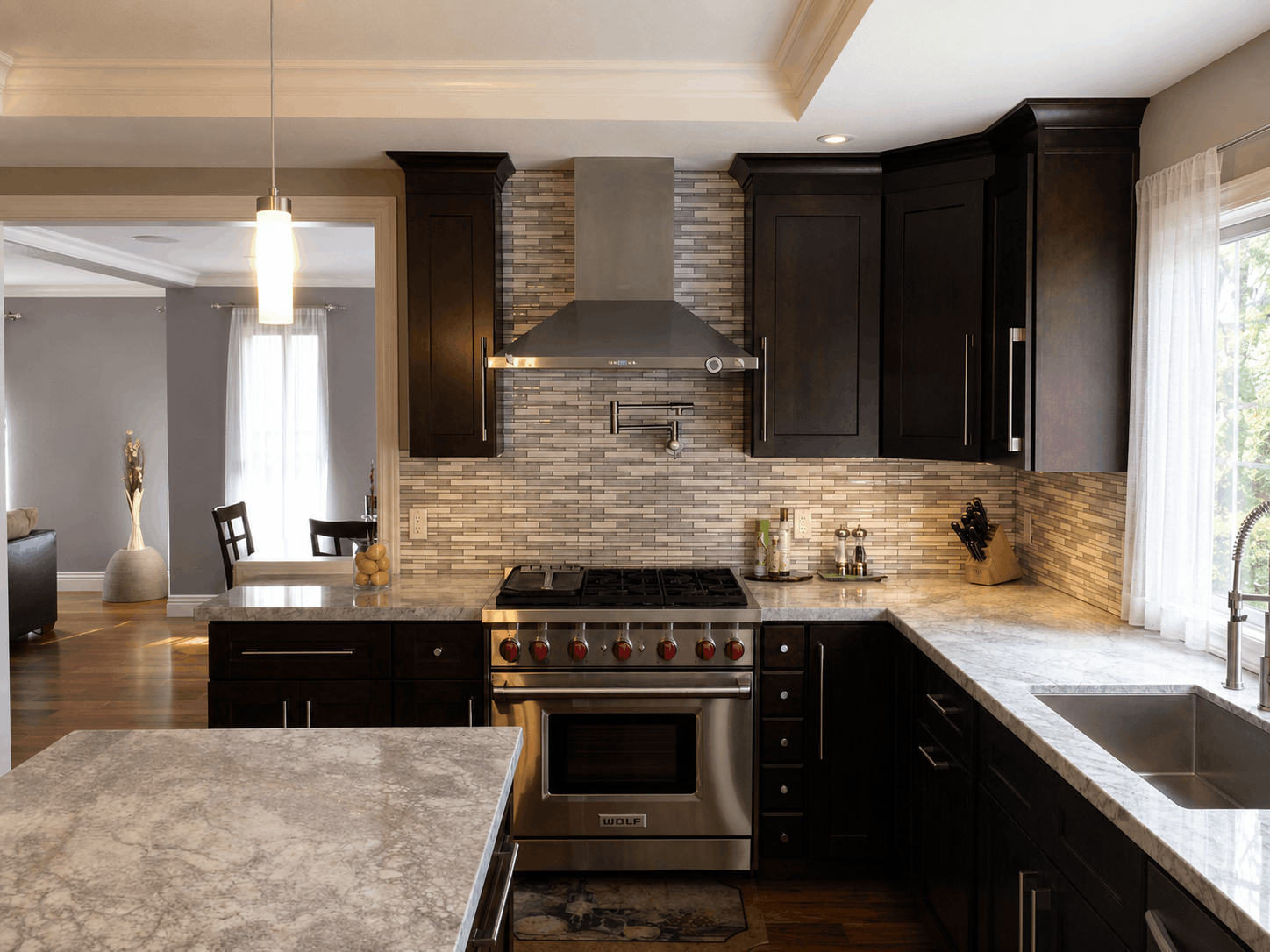 Modern kitchen renovation